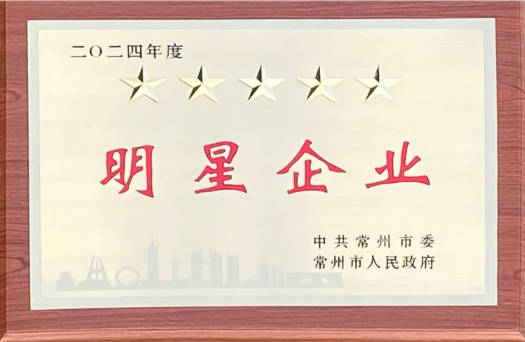 2025年度常州五星级企业